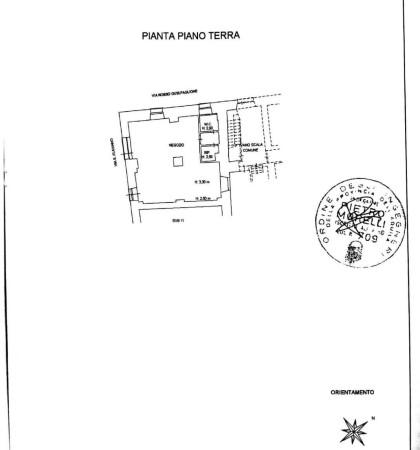 Negozio in Vico San Flaviano 6, L'Aquila, {3} - Planimetria 1