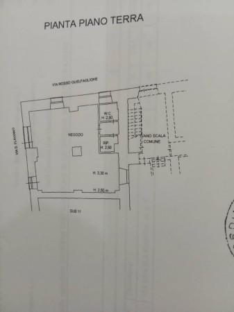 Negozio in Via San Flaviano 10, L'Aquila, {3} - Planimetria 1