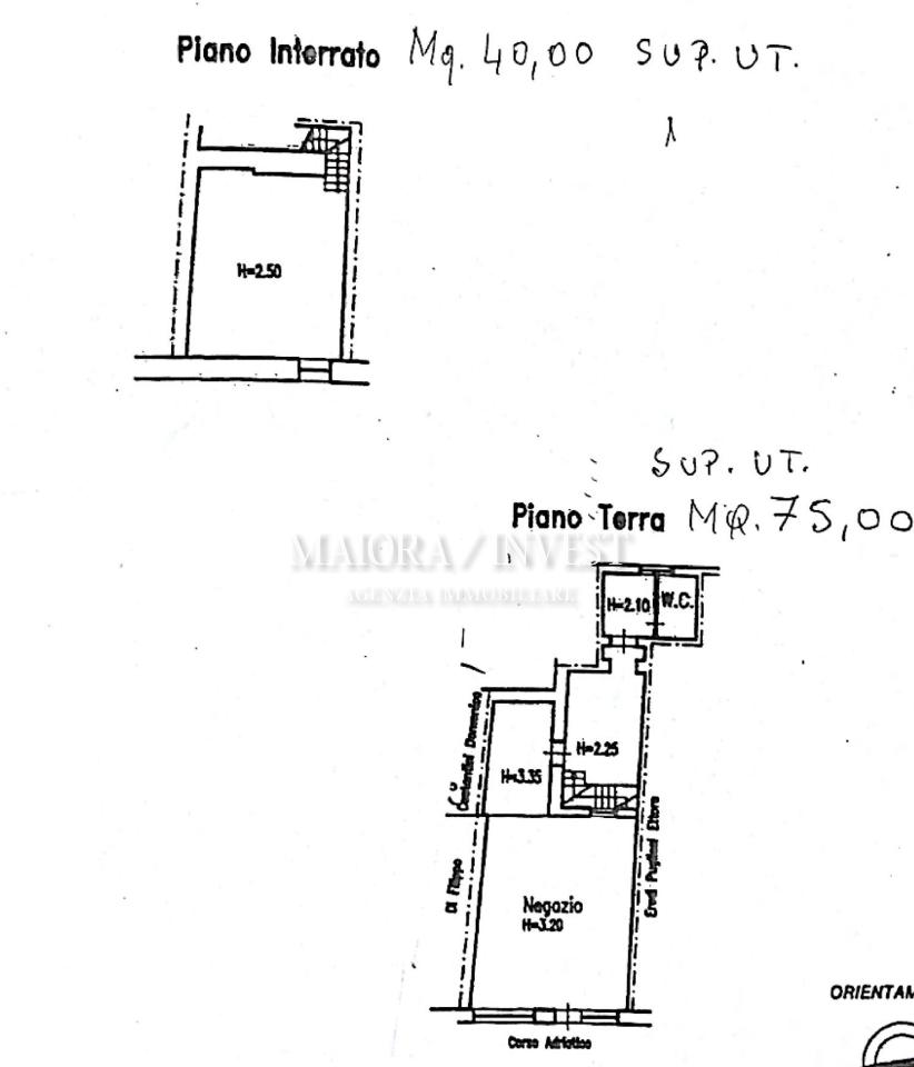 Negozio in Via Corso Adriatico, Sant'Egidio Alla Vibrata, {3} - Planimetria 1