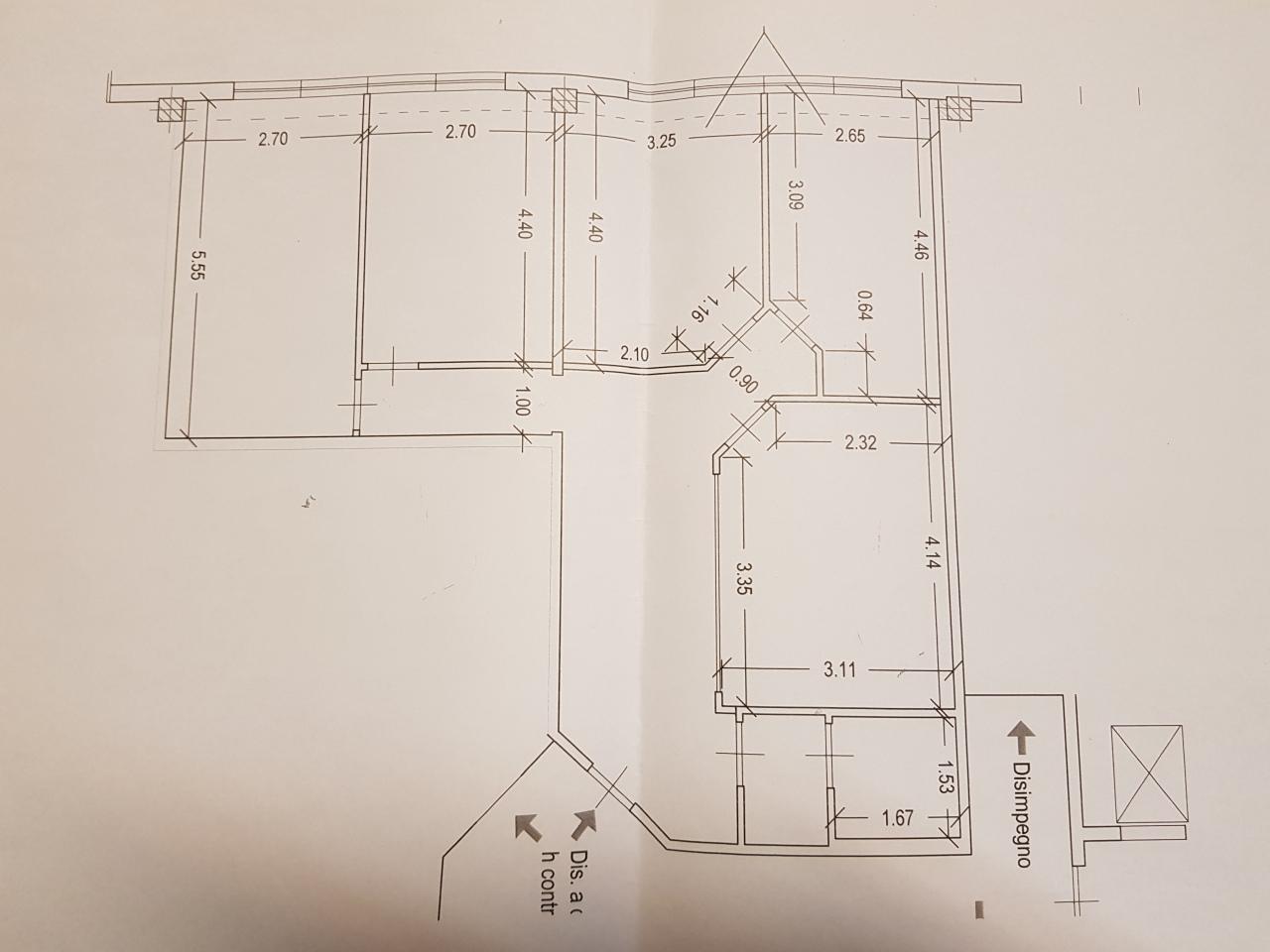 Ufficio in Via De Gasperi, Lucca, {3} - Planimetria 1