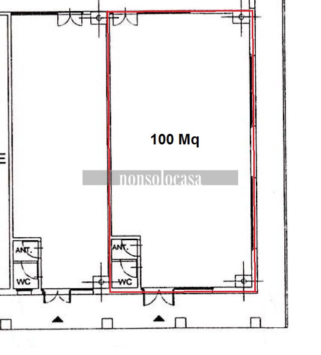 Negozio in Via dell'Osteria, Collazzone, {3} - Planimetria 1