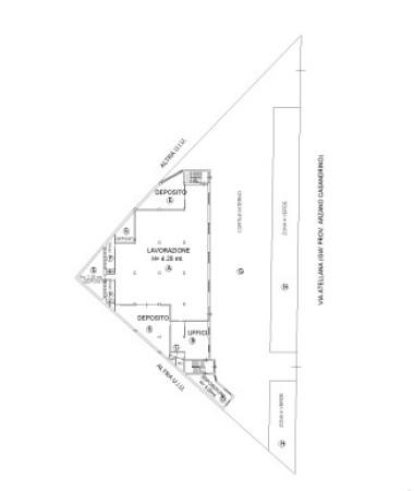 Capannone in Via Atellana, Arzano, {3} - Planimetria 1