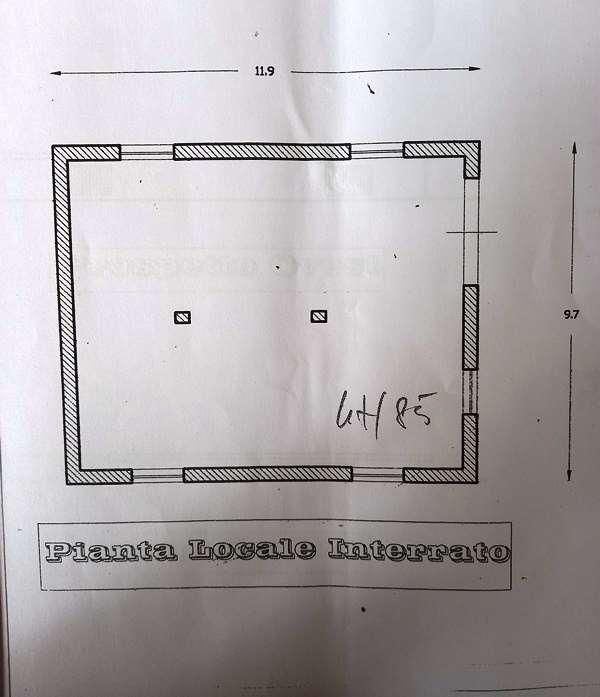 Magazzino in Via Beato Simeone, Castellabate, {3} - Planimetria 1
