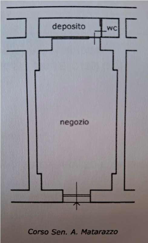 Magazzino in Corso Matarazzo, Castellabate, {3} - Planimetria 1