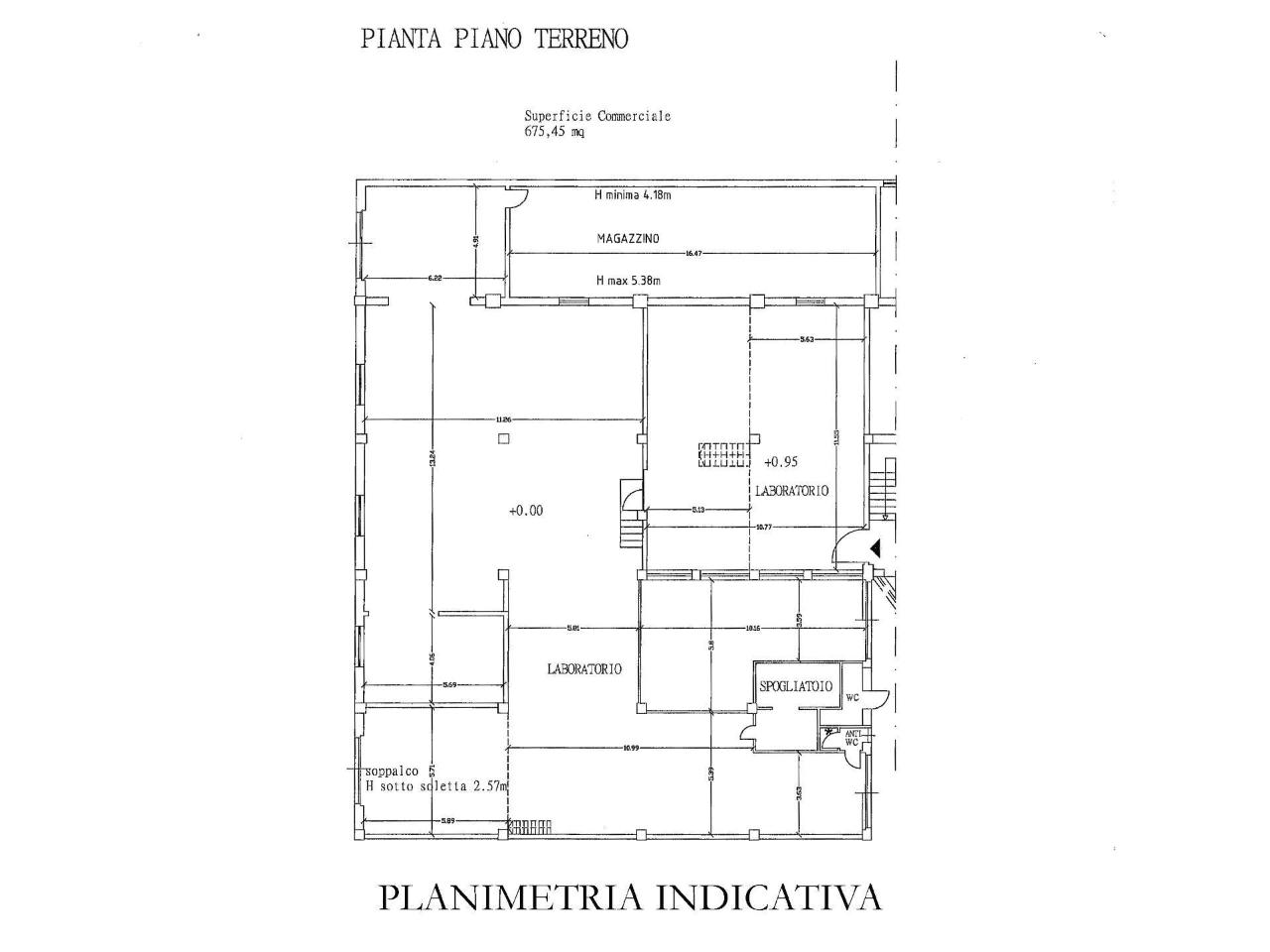 Negozio in Via Valprato, Torino, {3} - Planimetria 1