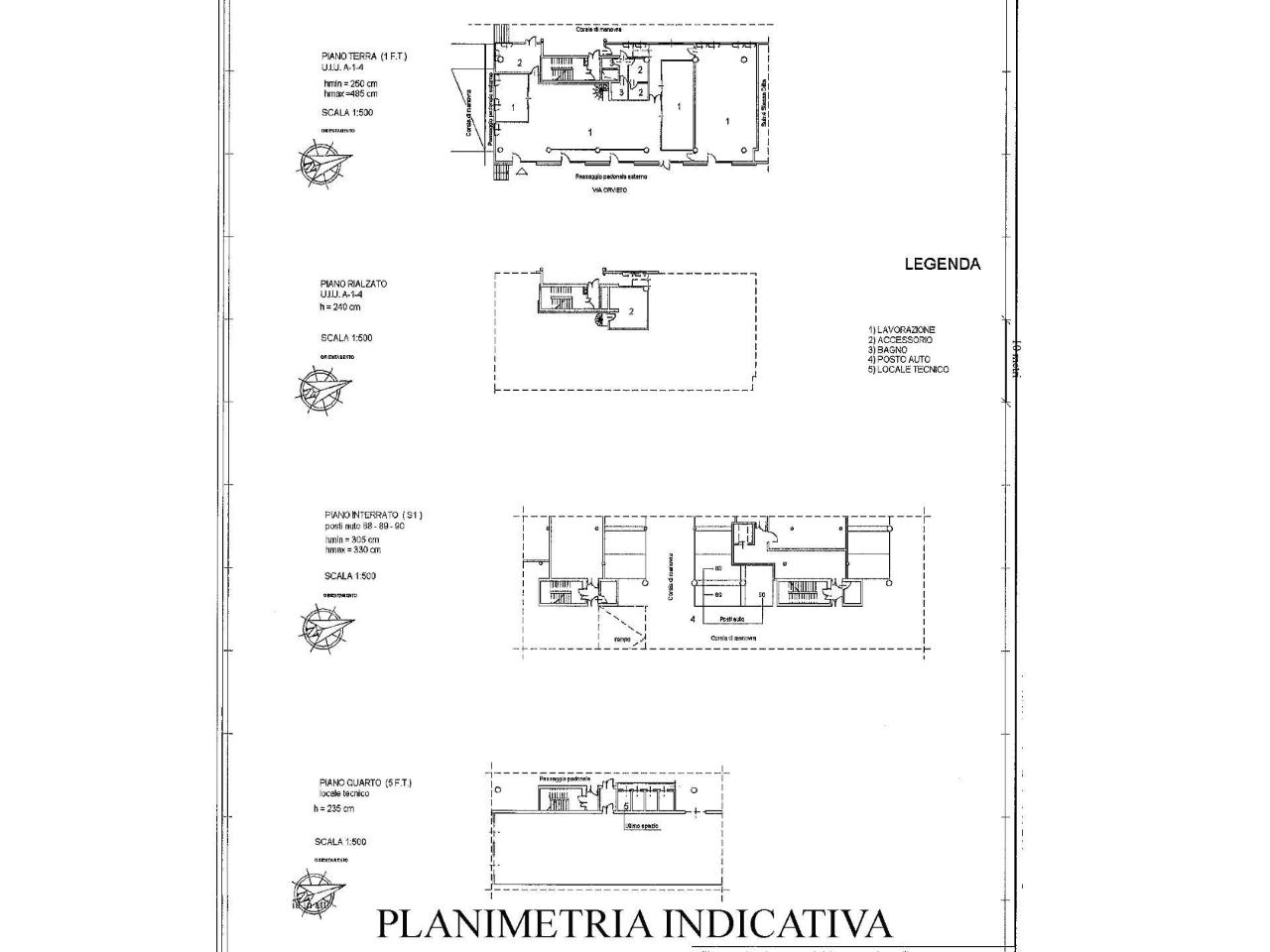 Ufficio in Via Orvieto, Torino, {3} - Planimetria 1