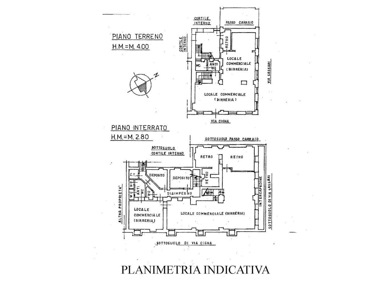 Pizzeria in Via Francesco Cigna, Torino, {3} - Planimetria 1