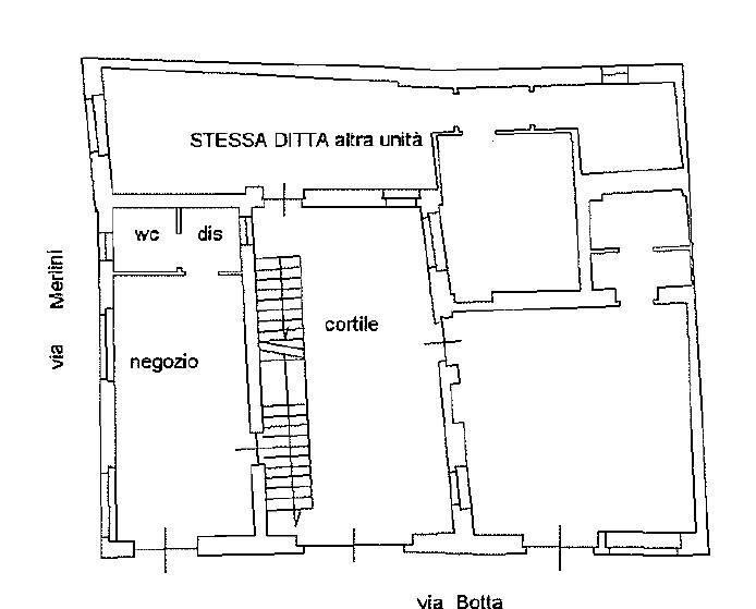 Negozio in Via Botta Carlo 29, Volpiano, {3} - Planimetria 1