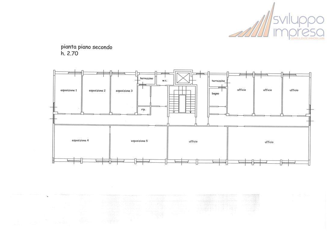 Ufficio in Via Lavoratori 131, Cinisello Balsamo, {3} - Planimetria 1