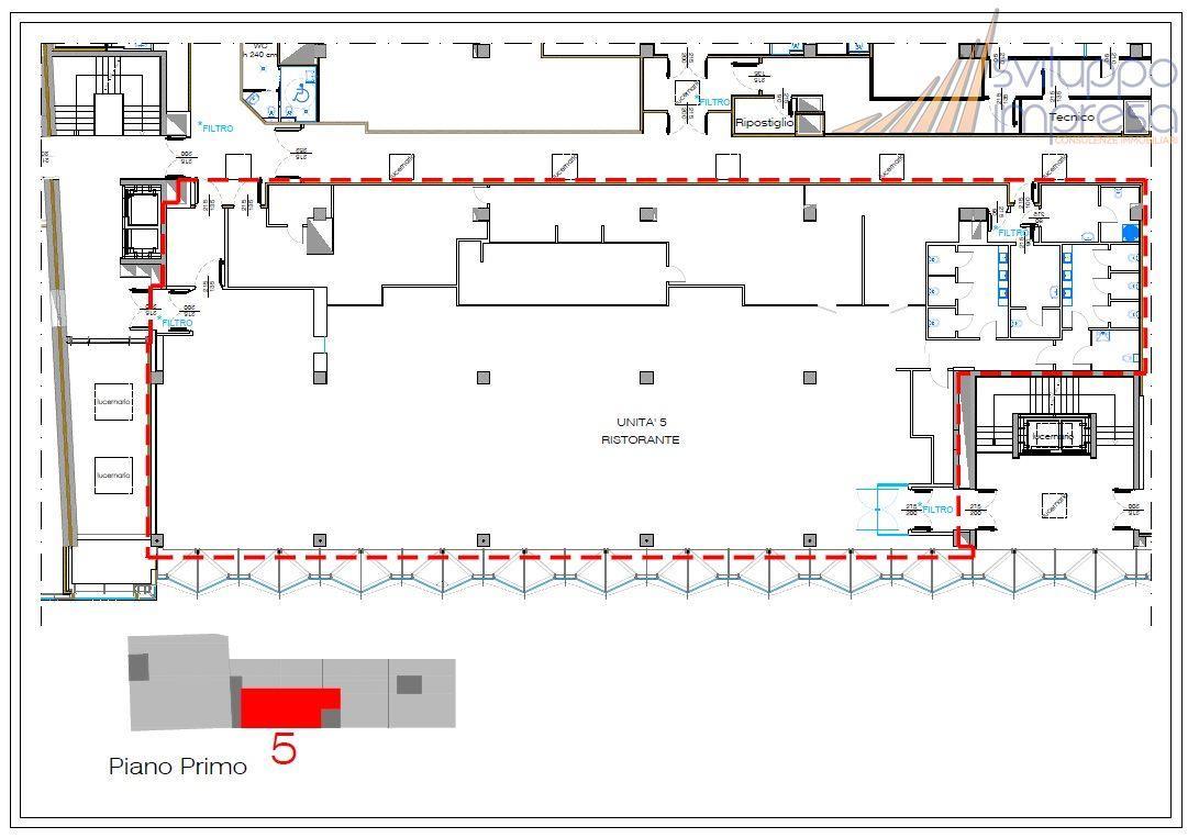 Negozio in Via del Commercio 22, Busnago, {3} - Planimetria 1