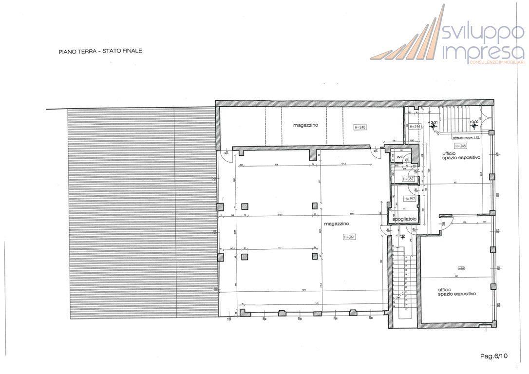 Ufficio in Via Luigi Cadorna 35, Cormano, {3} - Planimetria 1