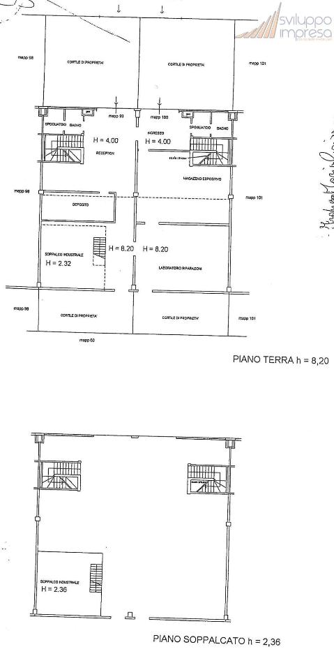 Capannone in Via dell'Artigianato 17, Senago, {3} - Planimetria 1