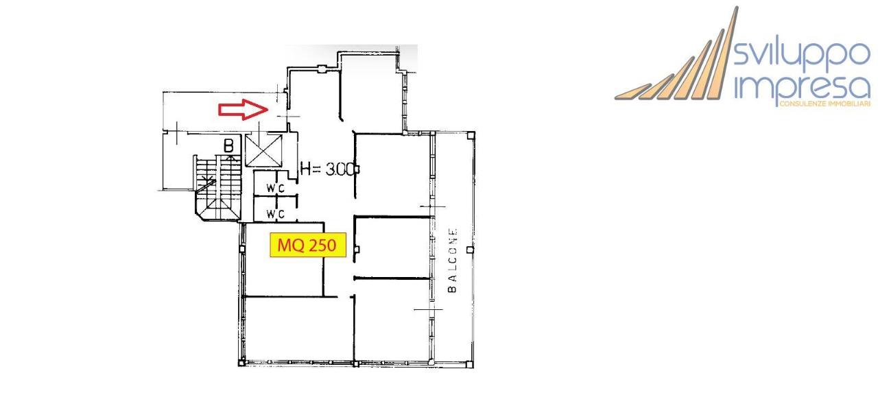 Ufficio in Via Emilia 83, Cologno Monzese, {3} - Planimetria 1