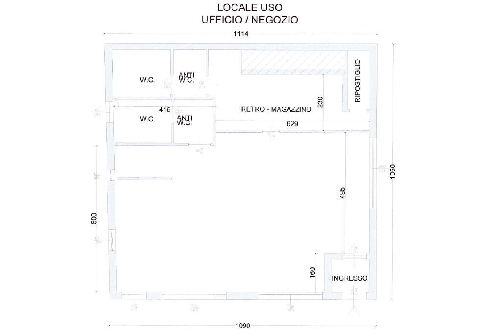 Ufficio in Via Brescia 52, Leno, {3} - Planimetria 1