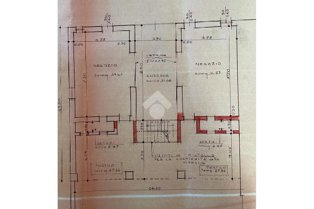 Negozio in Via Solferino 24, Borgo San Giacomo, {3} - Planimetria 1