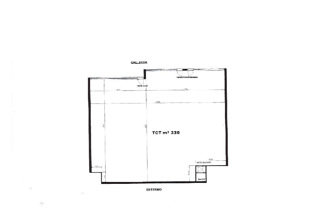 Negozio in Via Cremona 10, Manerbio, {3} - Planimetria 1
