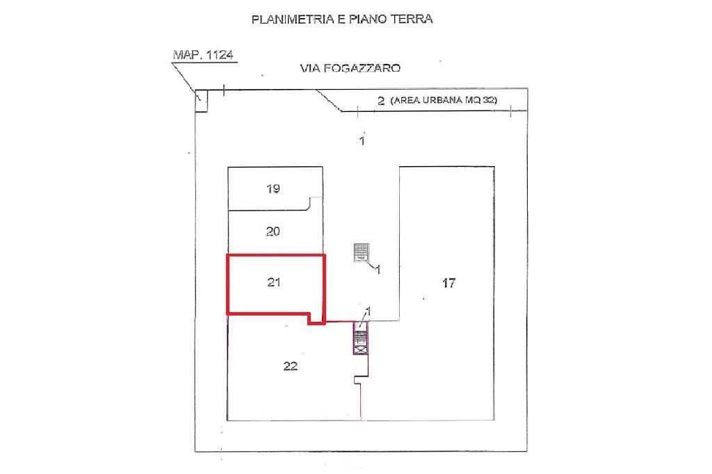 Ufficio in Via Antonio Fogazzaro 16, Ghedi, {3} - Planimetria 1