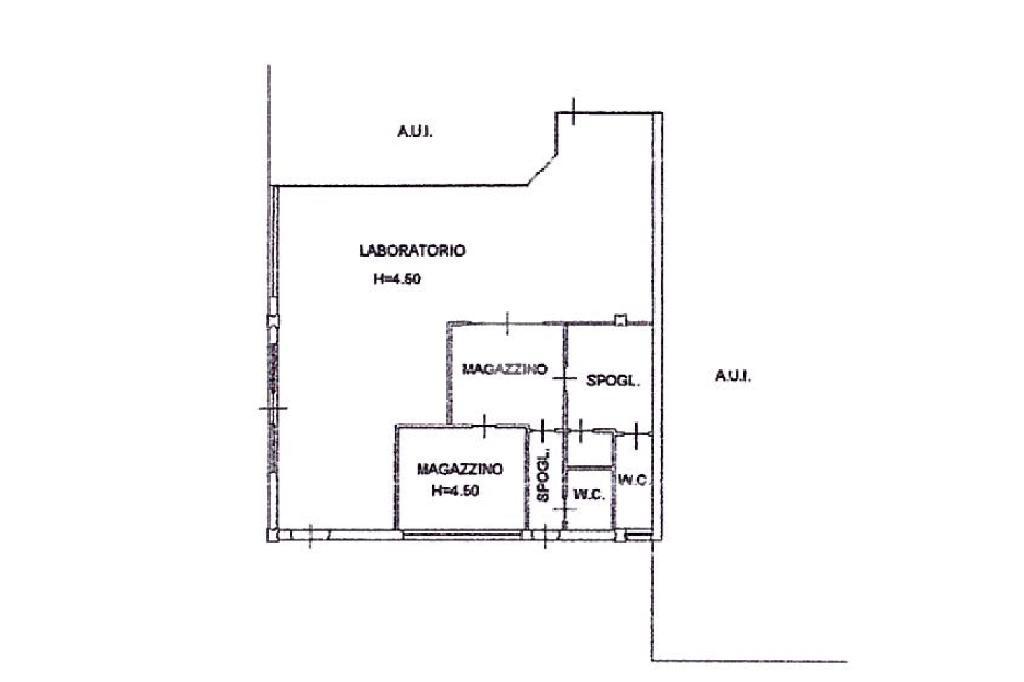 Negozio in Via Palazzolo 132, Capriolo, {3} - Planimetria 1
