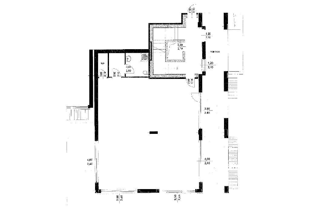 Negozio in Viale a. Madruzza, Paratico, {3} - Planimetria 1