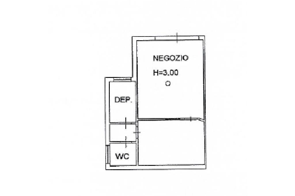 Negozio in Via Adro, Capriolo, {3} - Planimetria 1