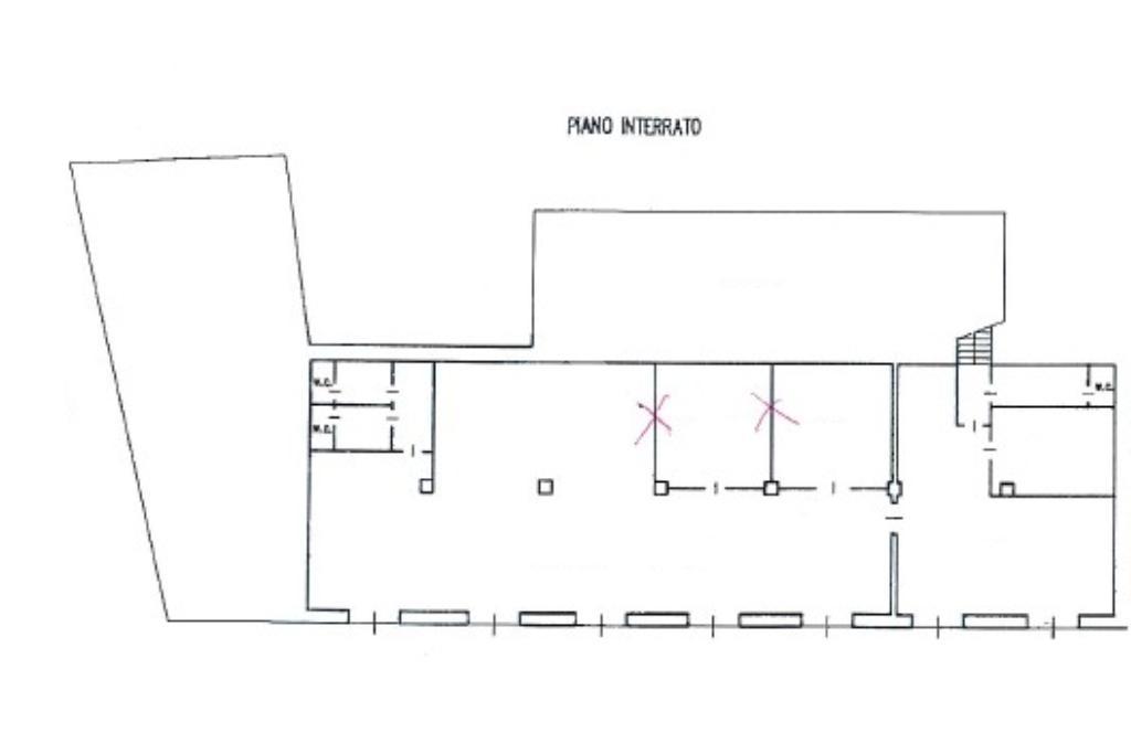 Negozio in Viale Mellini, Chiari, {3} - Planimetria 1