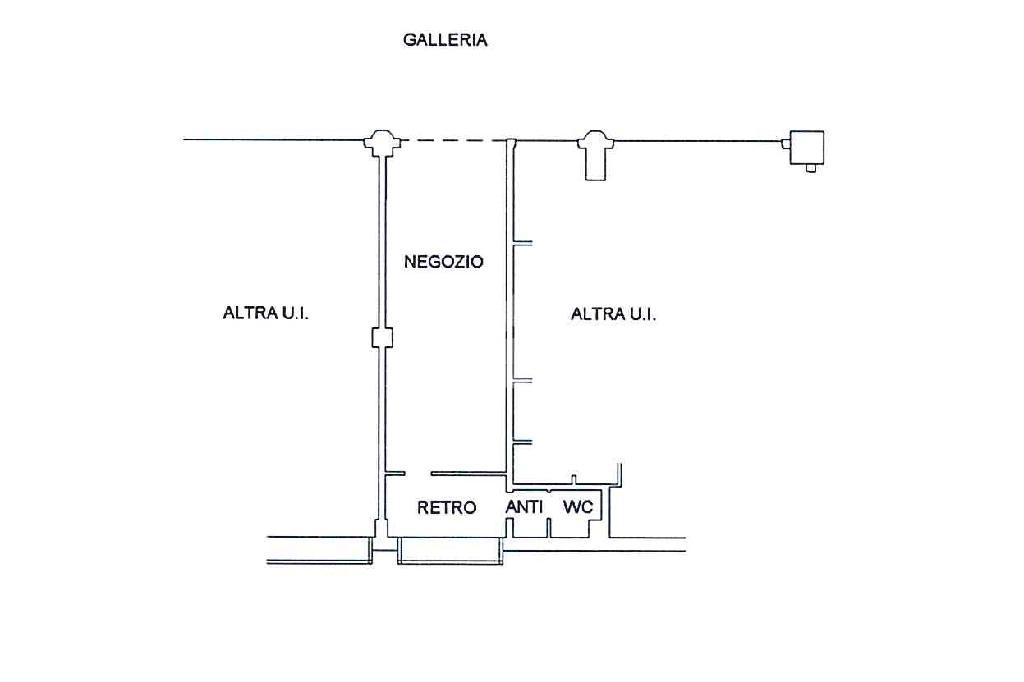 Negozio in , Correggio, {3} - Planimetria 1