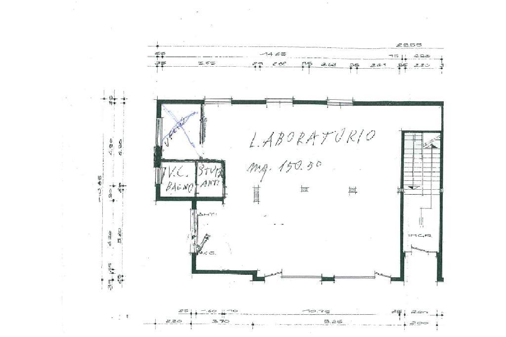 Laboratorio in , Carpi, {3} - Planimetria 1