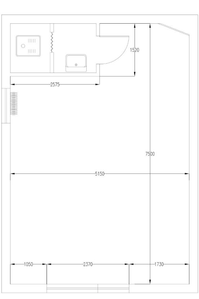 Laboratorio in Via G. E San Caboto 46, Carpi, {3} - Planimetria 1