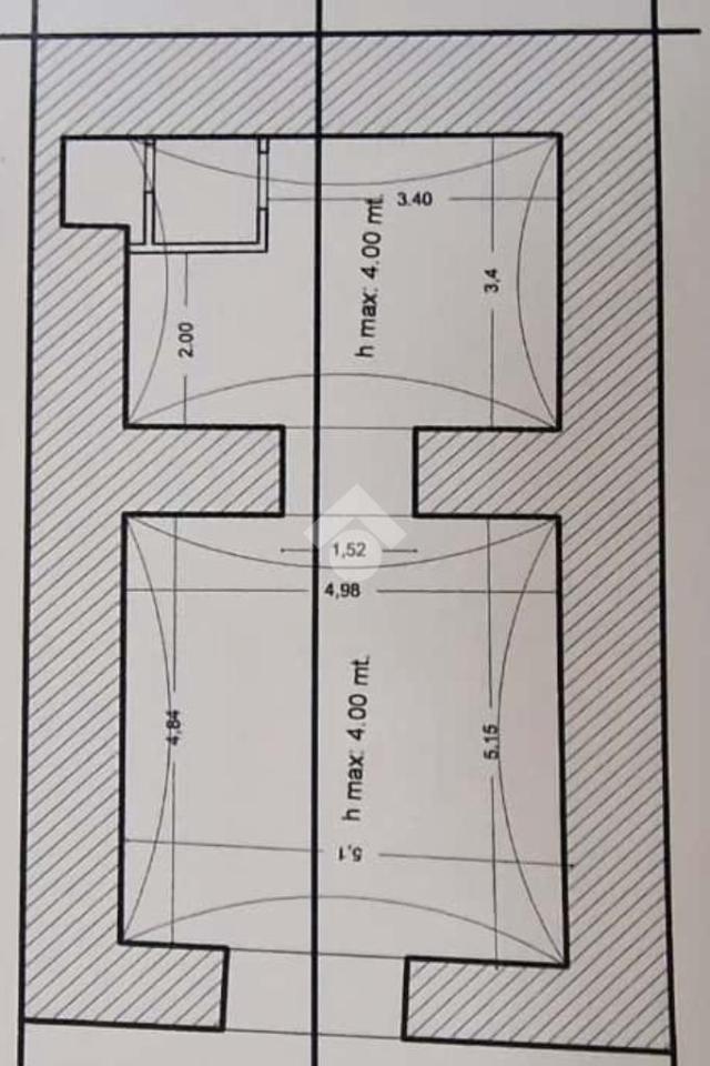 Negozio in Via Domenico Cimarosa 158, Napoli, {3} - Planimetria 1