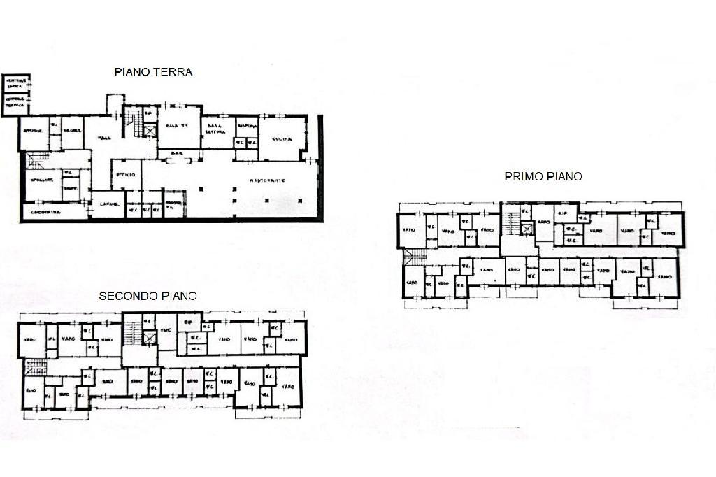 Albergo in Casa di Cura Via Riccardo Wagner 44, Mascalucia, {3} - Planimetria 1
