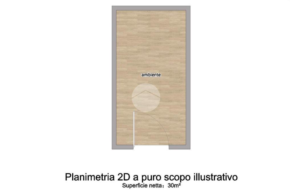Negozio in Via Via Tre Marie 2, L'Aquila, {3} - Planimetria 1