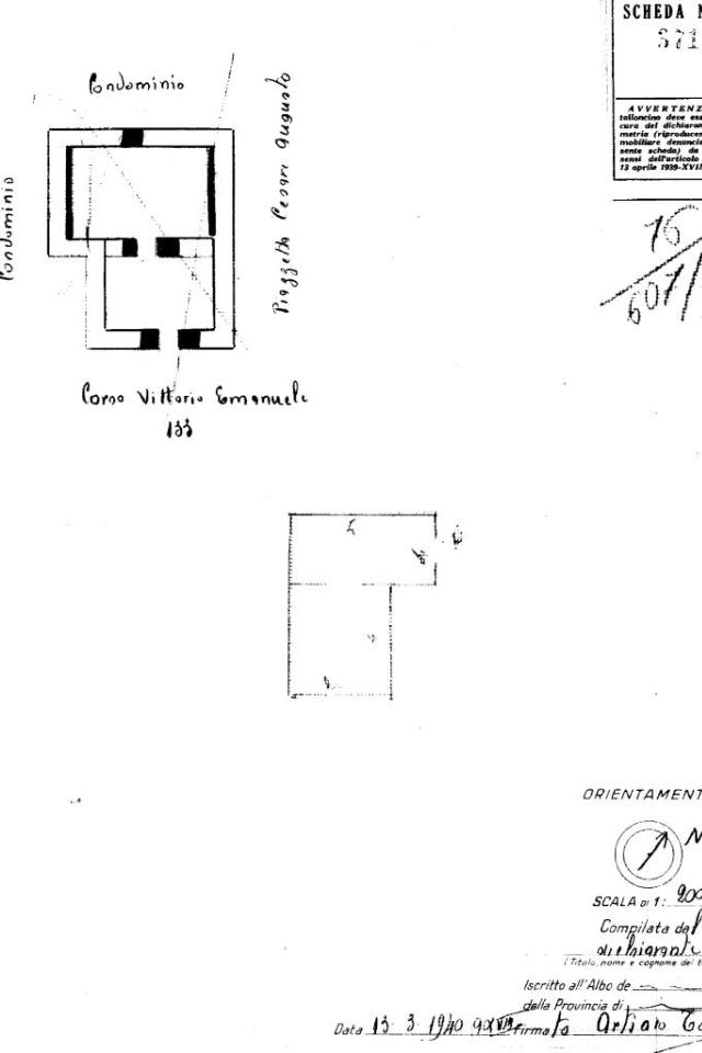 Negozio in Corso della Repubblica 133, Pozzuoli, {3} - Planimetria 1