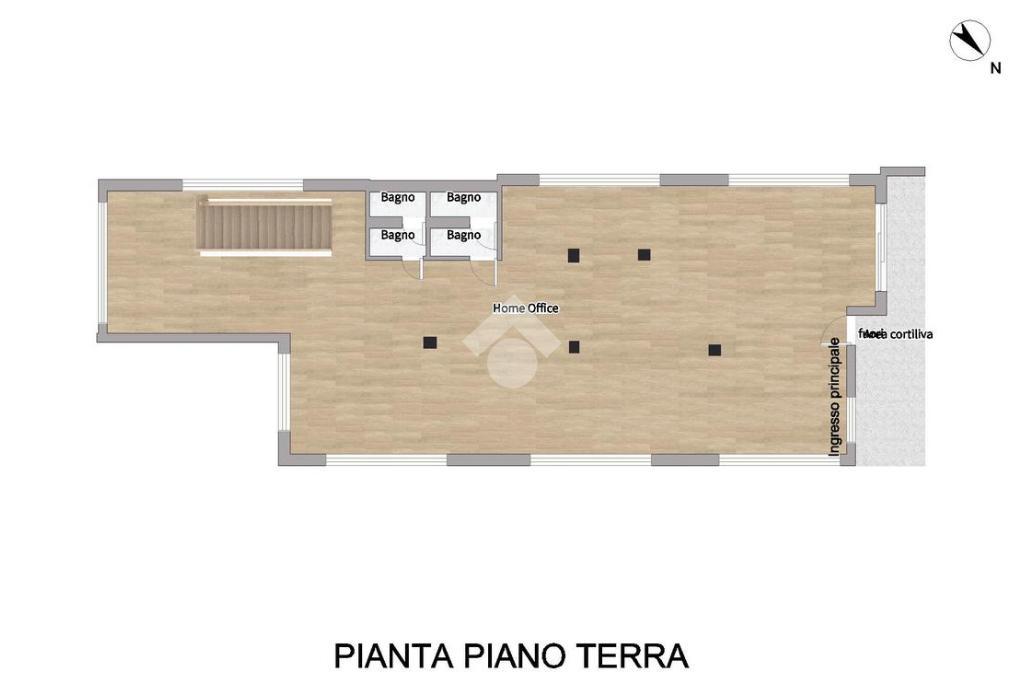 Palazzina commerciale in Via Makalle' 00, Reggio Emilia, {3} - Planimetria 1