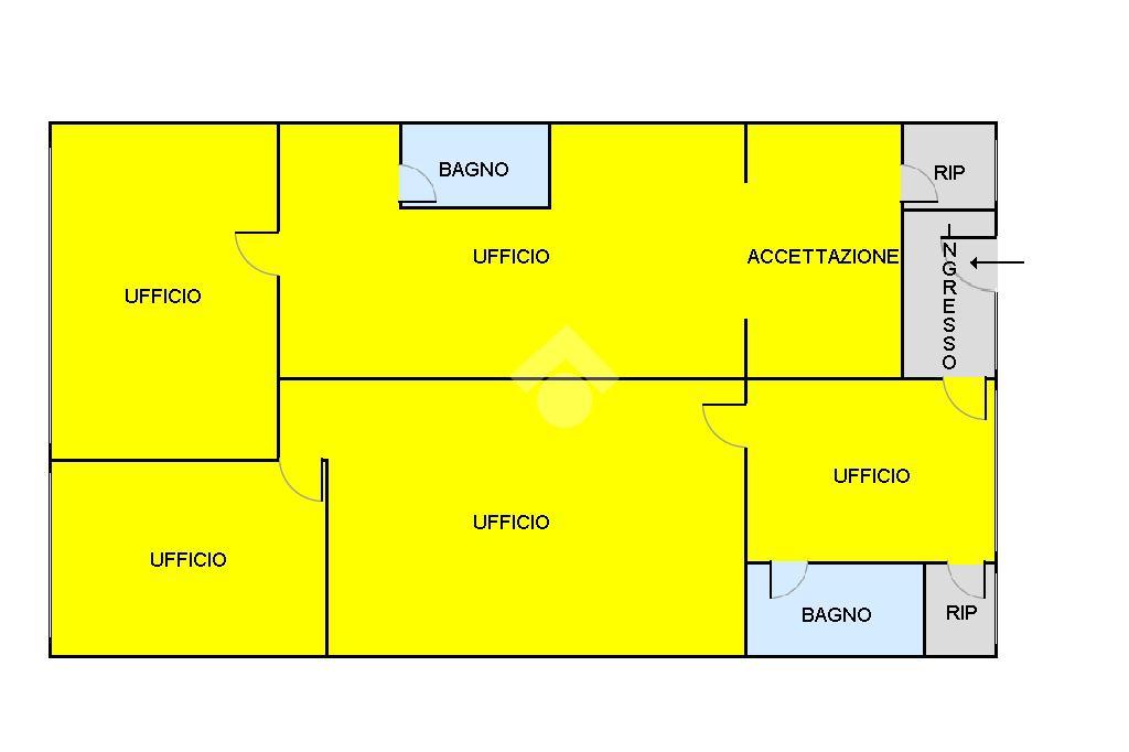 Ufficio in Via Pasubio 36, San Benedetto Del Tronto, {3} - Planimetria 1