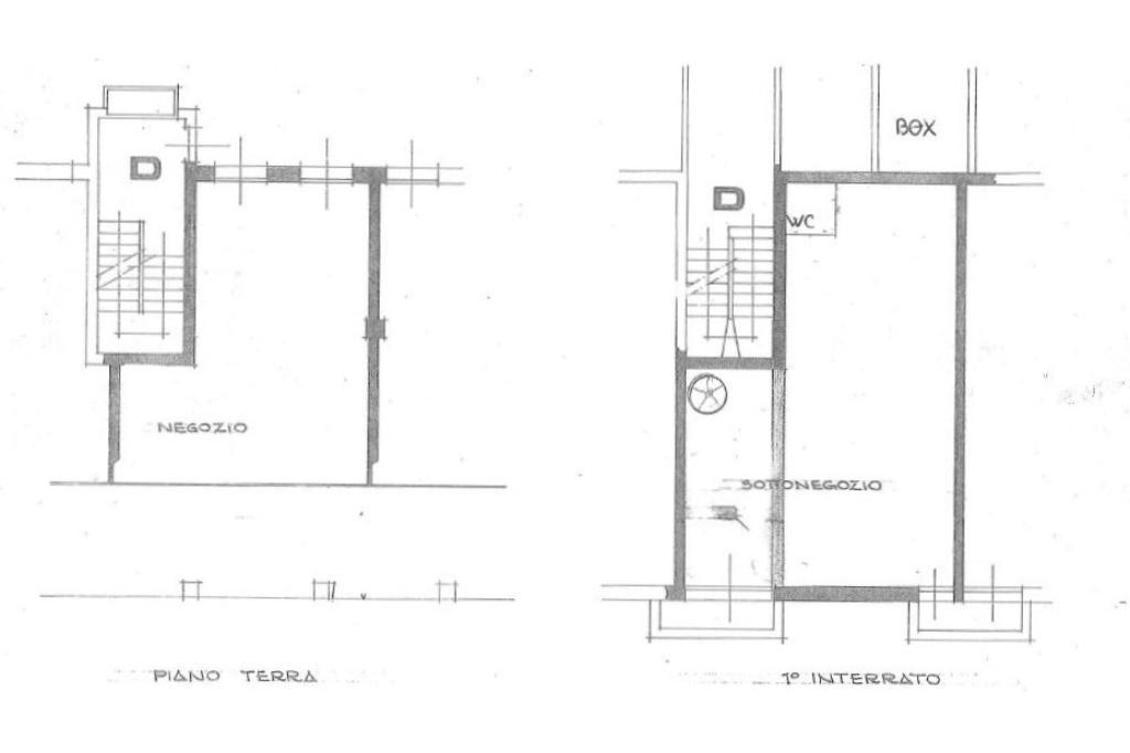 Negozio in Via Giuseppe Zanardelli 5, Rezzato, {3} - Planimetria 1