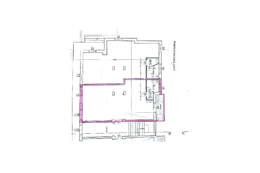 Negozio in Via Brescia, Montichiari, {3} - Planimetria 1
