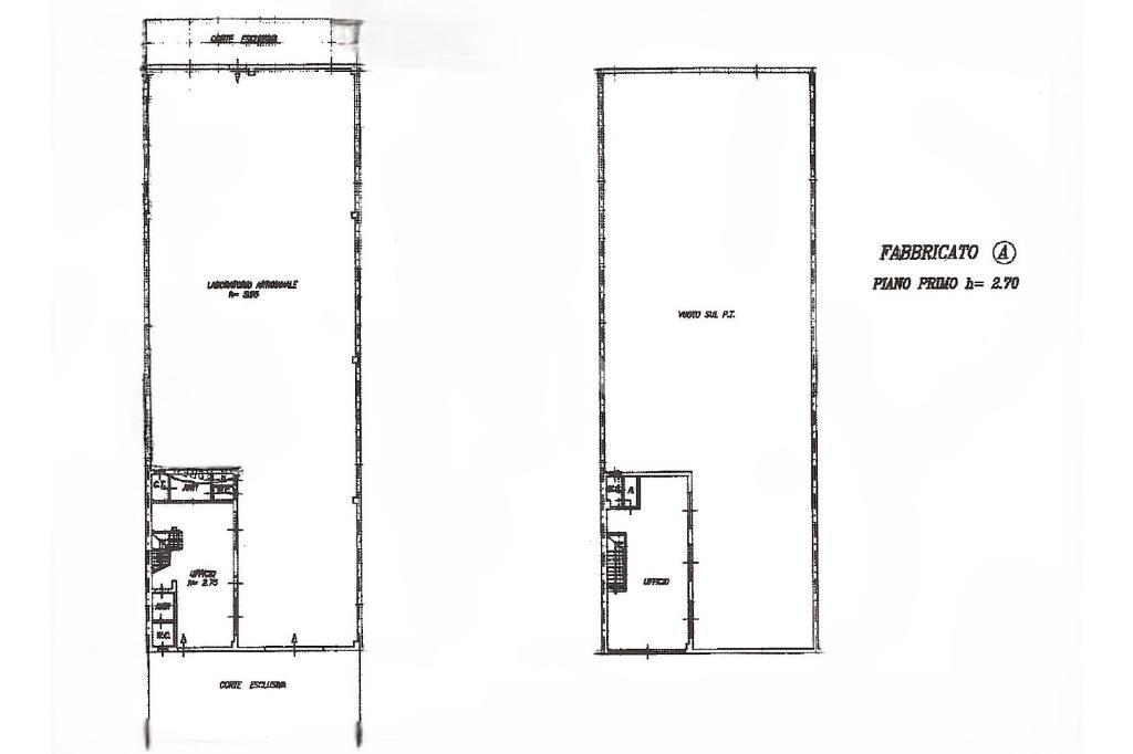 Capannone in Zona Industriale, Montichiari, {3} - Planimetria 1