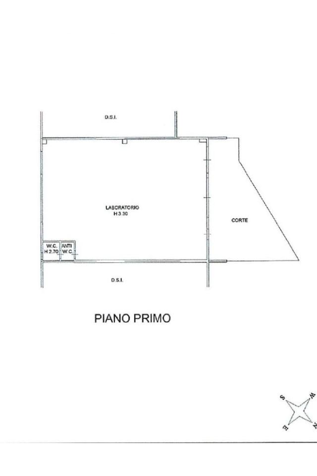 Capannone in Via delle Allodole 31, Montichiari, {3} - Planimetria 1