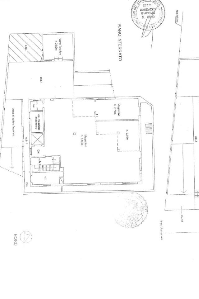 Capannone in Via Malvaglio 15, Castano Primo, {3} - Planimetria 1