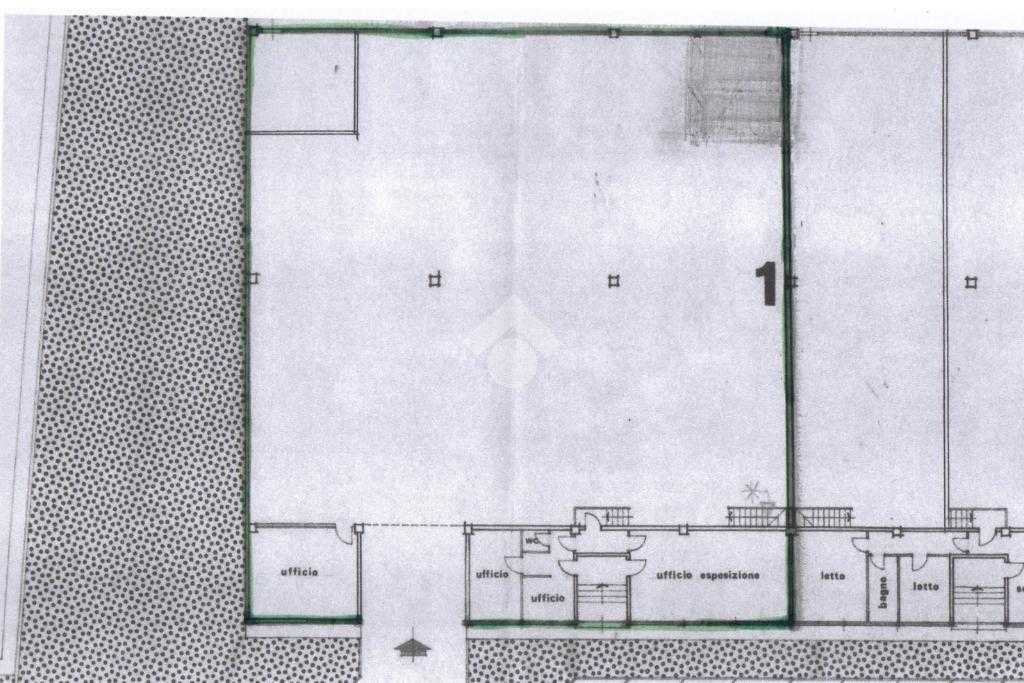 Capannone in Via Puccini 10, San Vittore Olona, {3} - Planimetria 1