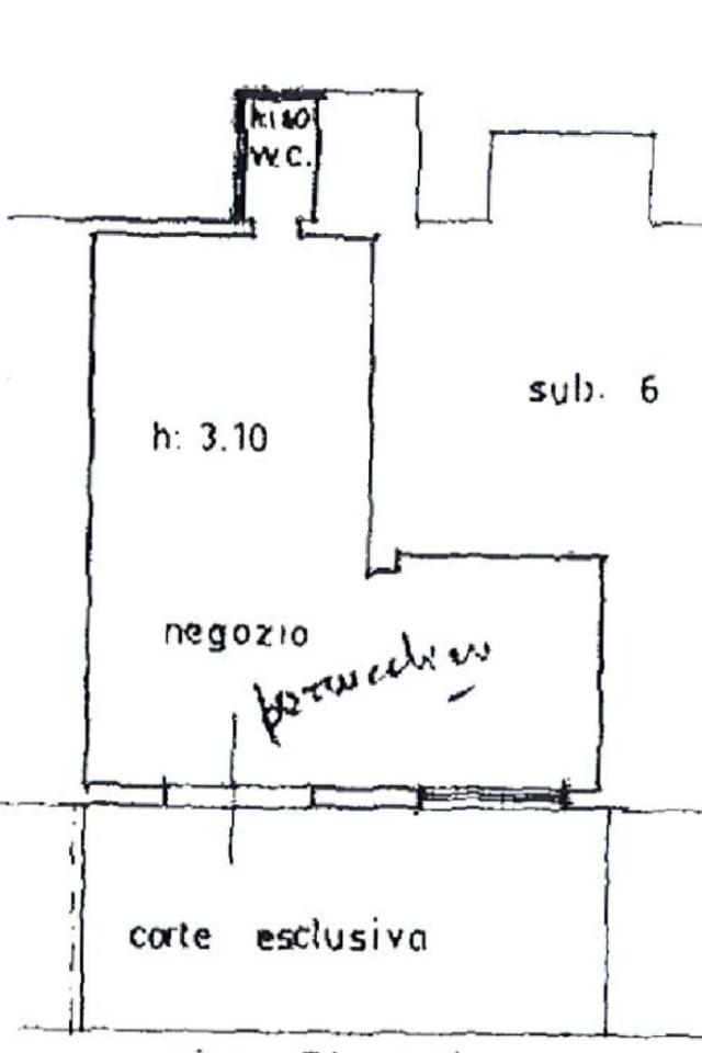 Negozio in Via Aldo Moro, Ponte Buggianese, {3} - Planimetria 1