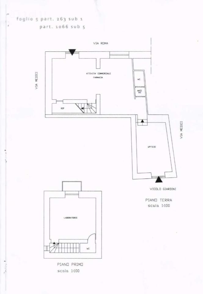 Negozio in Via Roma 83, Sant'Agata Di Militello, {3} - Planimetria 1