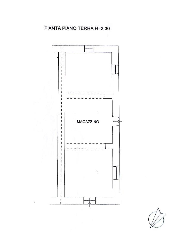 Magazzino in Contrada Contura, Sant'Agata Di Militello, {3} - Planimetria 1