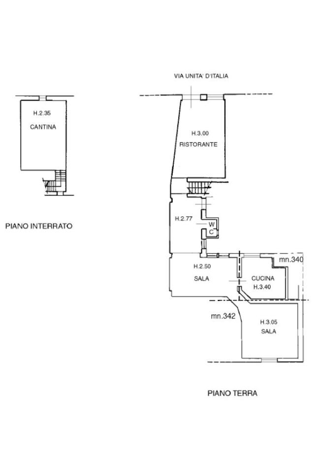 Negozio in Via Unità d'Italia 124, Verona, {3} - Planimetria 1