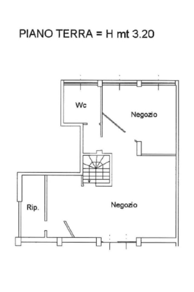 Negozio in Via XX Settembre 95, San Martino Buon Albergo, {3} - Planimetria 1