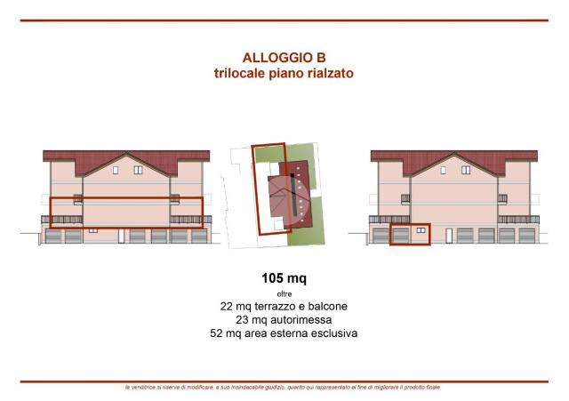 Trilocale in Via Pordenone, Volvera - Foto 1