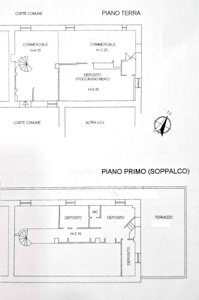 Negozio in Via Francesco Paolo Volpe 37, Salerno, {3} - Planimetria 1