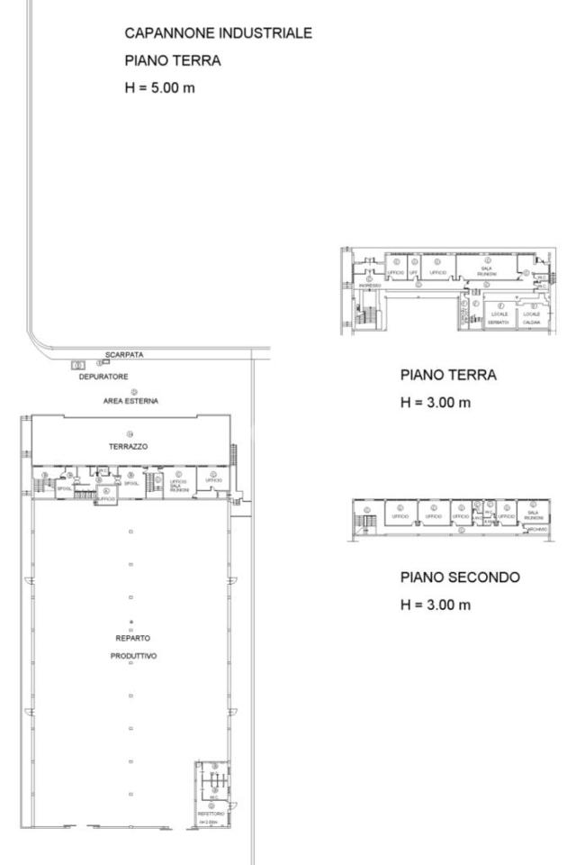 Capannone in Via IV Negroni 7, Ariccia, {3} - Planimetria 1