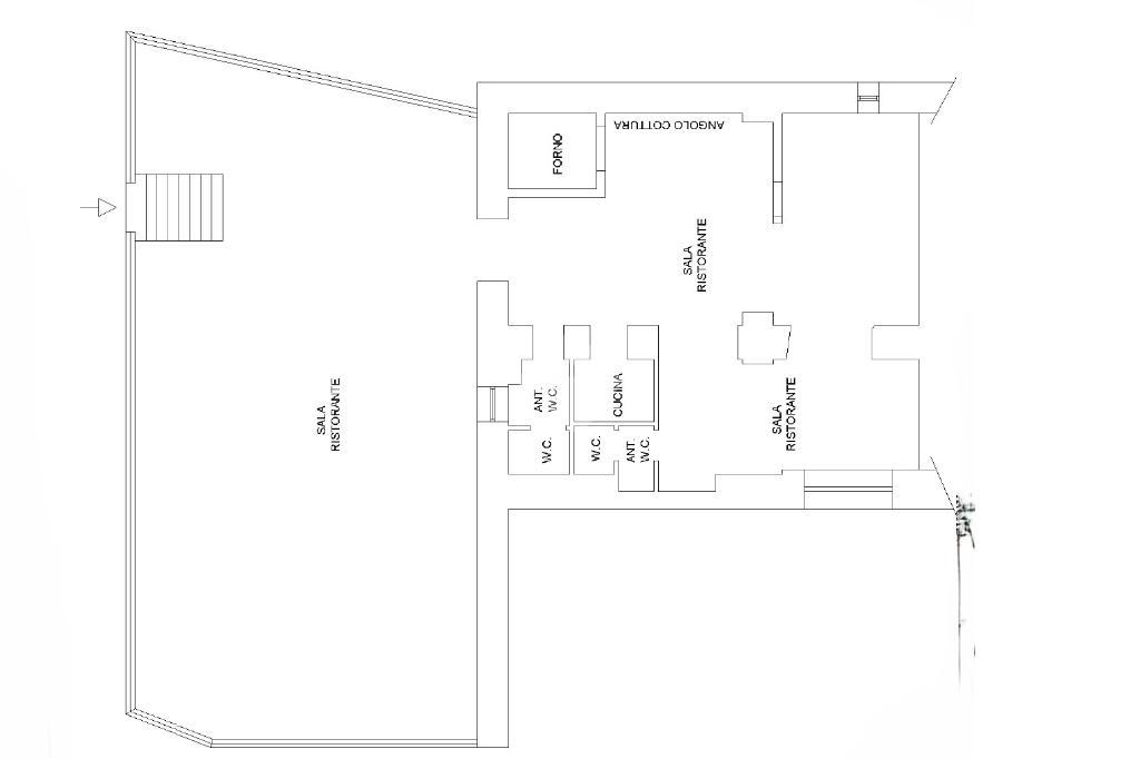 Negozio in Via dei Ceraseti 6, Marino, {3} - Planimetria 1
