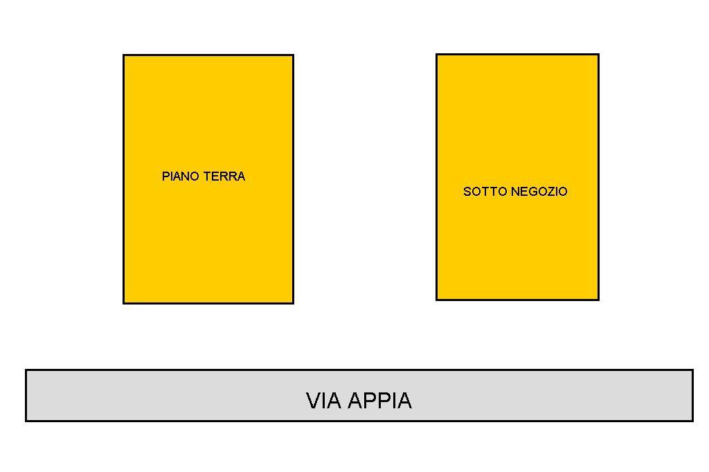 Negozio in Via Appia, Marino, {3} - Planimetria 1